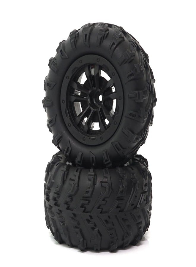 KingVal 2PCS Replacement 85MM Tire Wheel Tyre RC Spare Parts Compatible with JJRC Q117-A Q117-B RC Car - Image 1